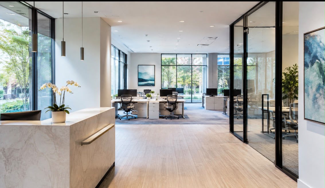 Bureaux et espace de travail professionnel entretenus par CIGINET